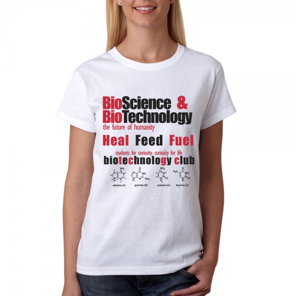 تی شرت طرح بیوتکنولوژی؛ آینده بشریت