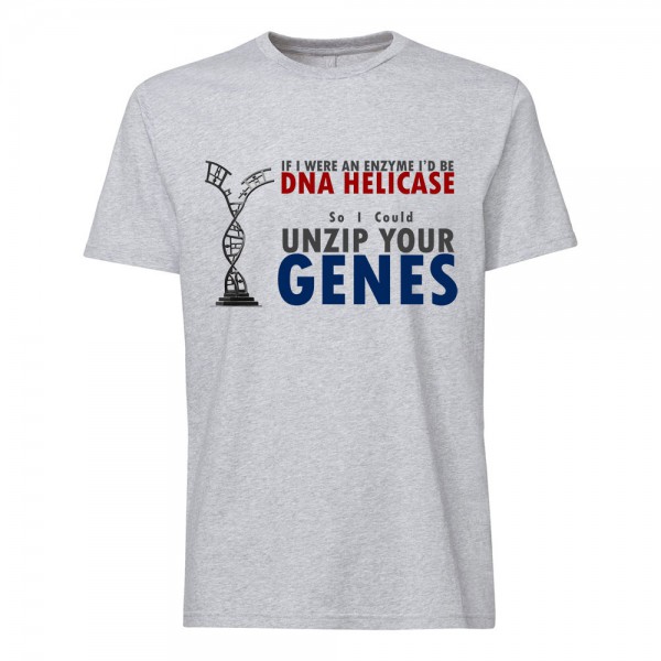 تی شرت طرح DNA Helicase 