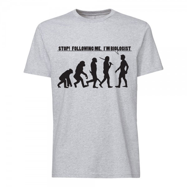 تی شرت طرح تکامل زیست شناس 