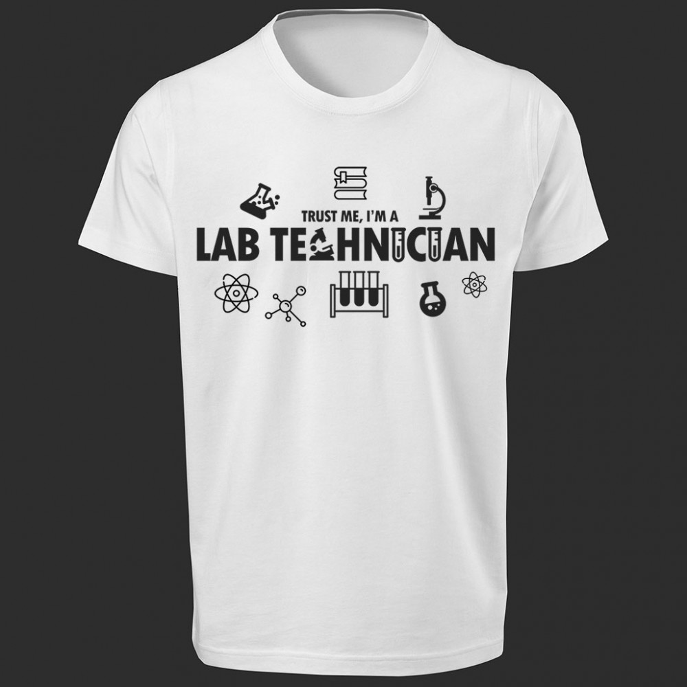 تی شرت  طرح تکنسین آزمایشگاه