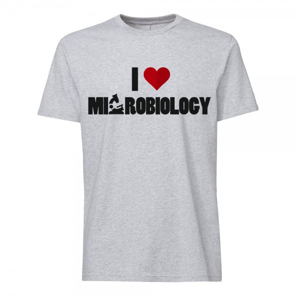 تی شرت طرح عاشق میکروبیولوژی 