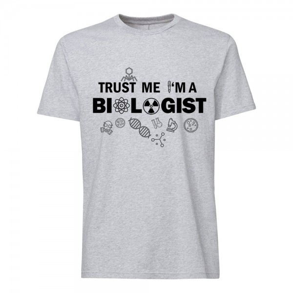 تی شرت طرح  Trust me, I'm a Biologist مدل IC