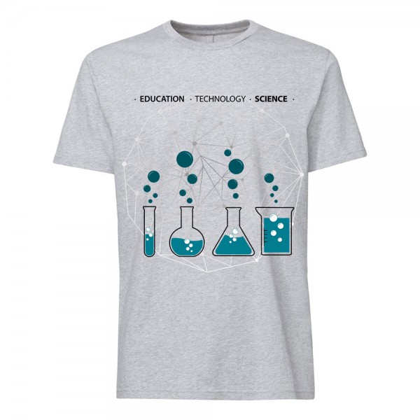 تی شرت  طرح گرافیکی آزمایشگاه 