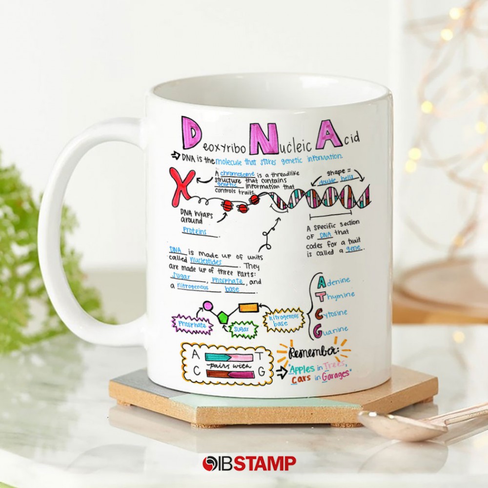 ماگ ژنتیک طرح ساختار DNA کد 416