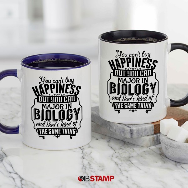 ماگ زیست شناسی طرح Biology = Happiness