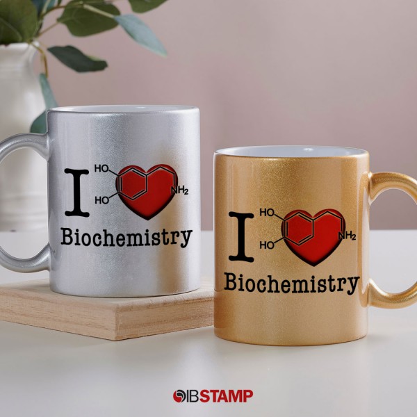 ماگ بیوشیمی طرح I Love Biochemistry