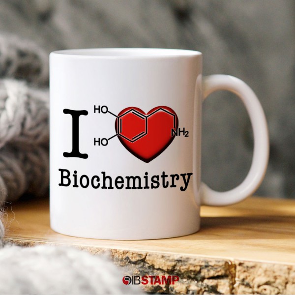 ماگ بیوشیمی طرح I Love Biochemistry 