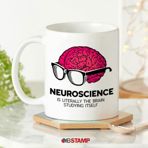 ماگ نوروساینس طرح Neuroscience Is Literally The Brain Studying Itself