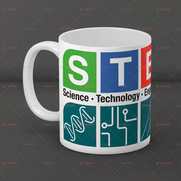 ماگ علمی طرح STEM -1 