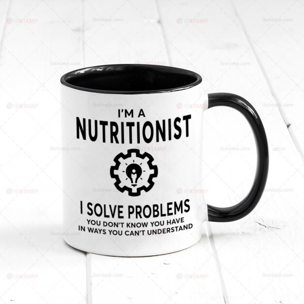 ماگ رشته تغذیه طرح I'm A Nutritionist -1