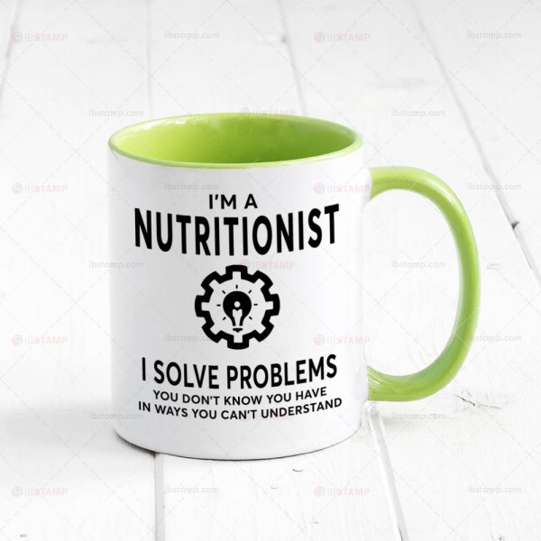 ماگ رشته تغذیه طرح I'm A Nutritionist -1