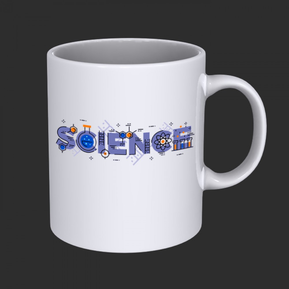 ماگ علمی طرح Science -1
