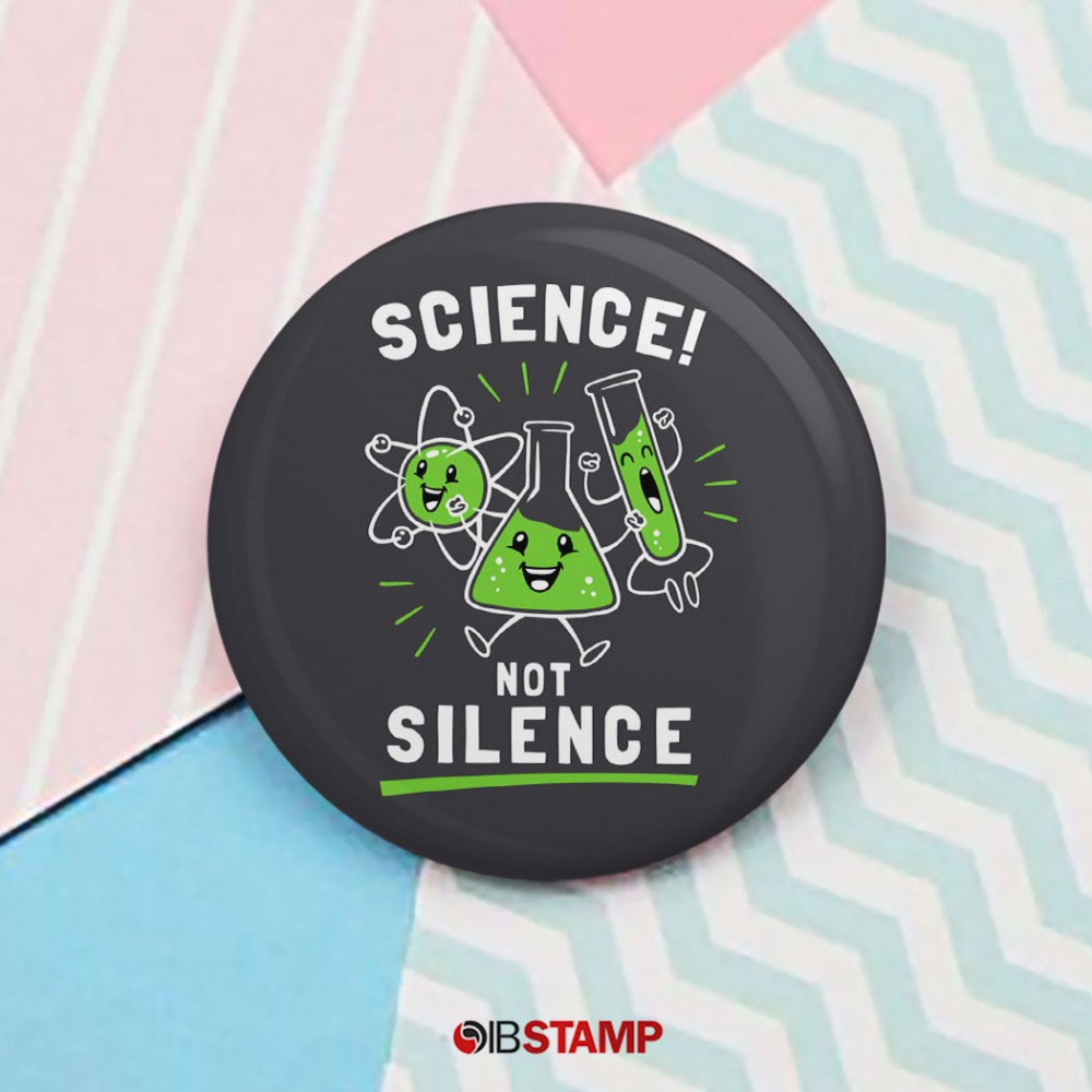 پیکسل علمی طرح Science Not Silence