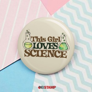 پیکسل علمی طرح This Girl Loves Science