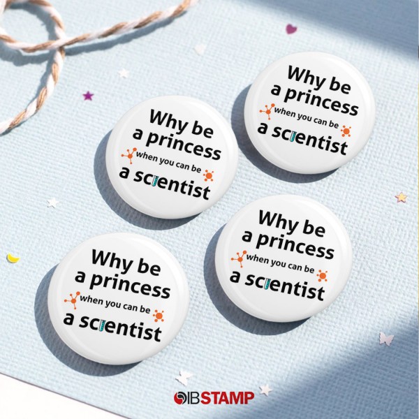 پیکسل علمی طرح Why be a Princess When You Can Be a Scientist