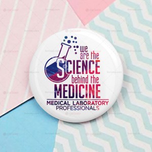 پیکسل علوم آزمایشگاهی طرح We are The Science Behind The Medicine