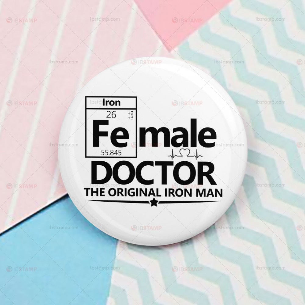پیکسل پزشکی طرح Female Doctor, The original Iron Man